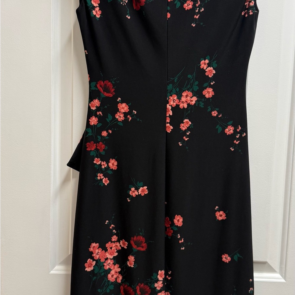Lauren Ralph Lauren Cleora floral faux-wrap dress Size 2, Worn Once perfect cond - Picture 11 of 15